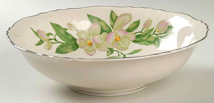 Magnolia 8" Round Vegetable Bowl by Syracuse-1