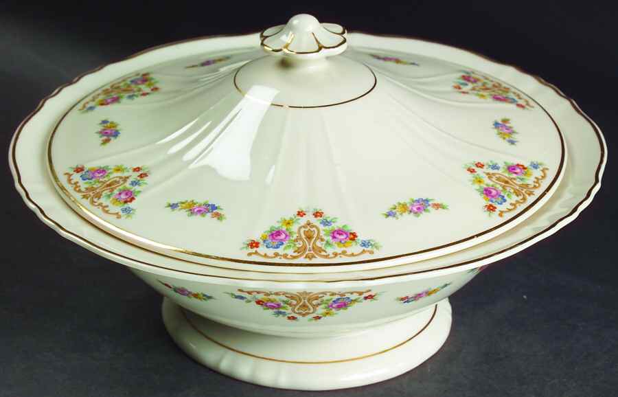 Marietta Round Covered Vegetable by Syracuse-1