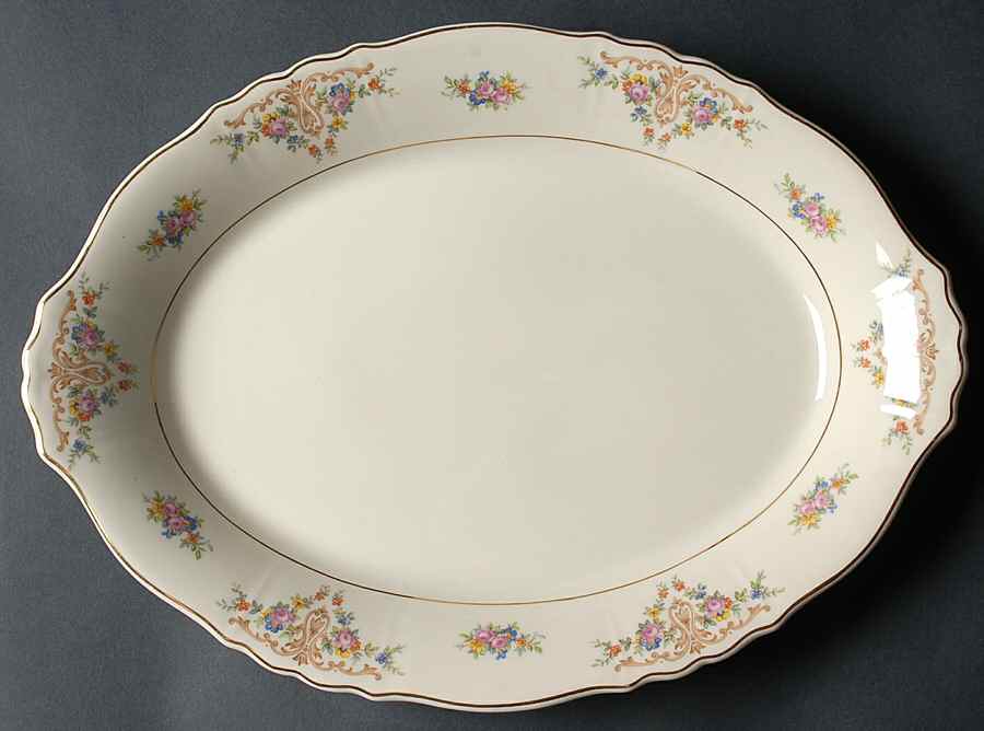 Marietta 14" Oval Serving Platter by Syracuse-1