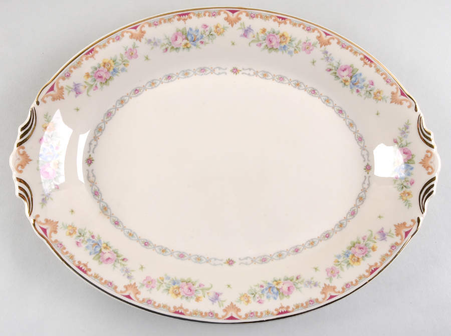 Marlene 13" Oval Serving Platter by Syracuse-1