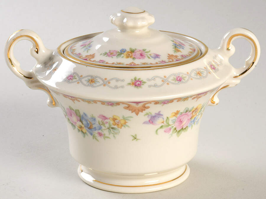 Marlene Sugar Bowl & Lid by Syracuse-1
