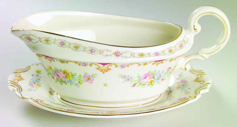 Marlene Gravy Boat & Underplate by Syracuse-1