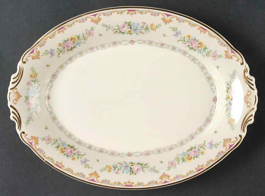 Marlene 12" Oval Serving Platter by Syracuse-1