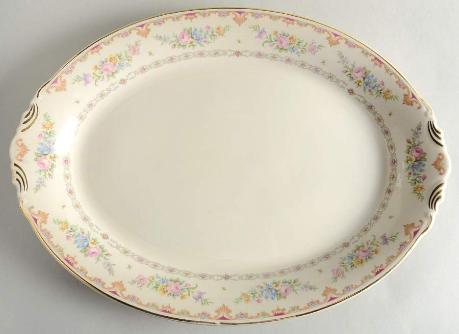 Marlene 16" Oval Serving Platter by Syracuse-1
