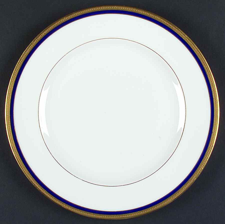 Marlborough Blue Dinner Plate by Syracuse-1