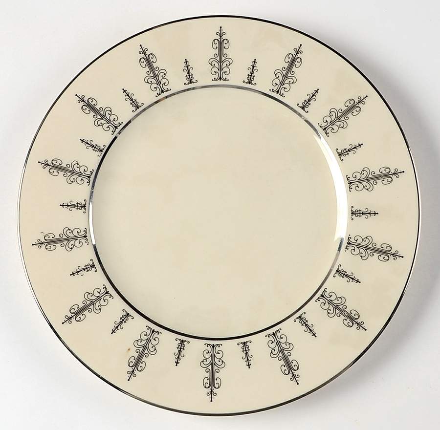 Marquesa Black Salad Plate by Syracuse-1