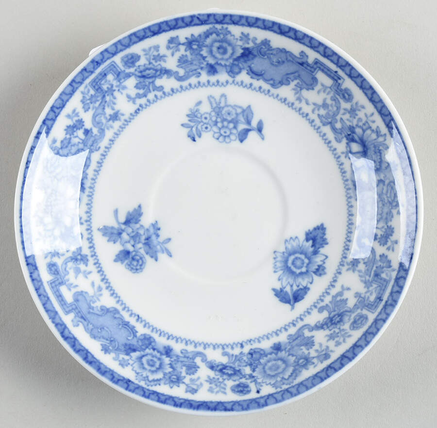 Mayfair Blue Saucer by Syracuse-1