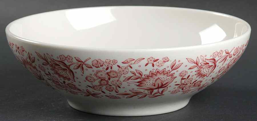 Mayflower Red 8" Round Vegetable Bowl by Syracuse-1