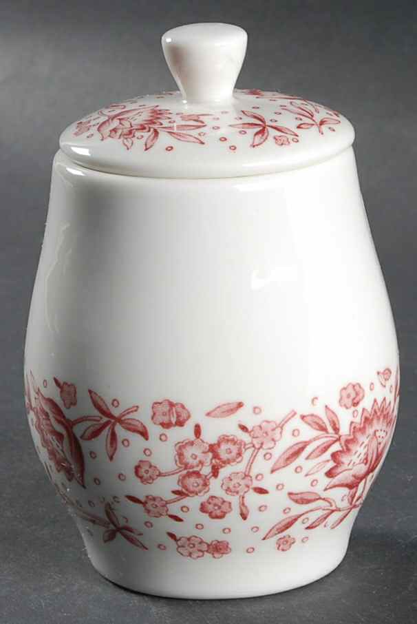 Mayflower Red Sugar Bowl Base/Juice Tumbler by Syracuse-1