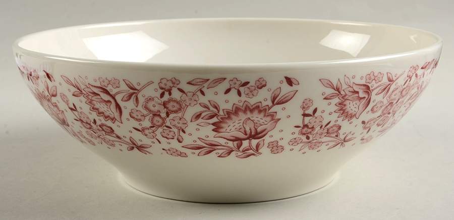 Mayflower Red 9" Round Vegetable Bowl by Syracuse-1