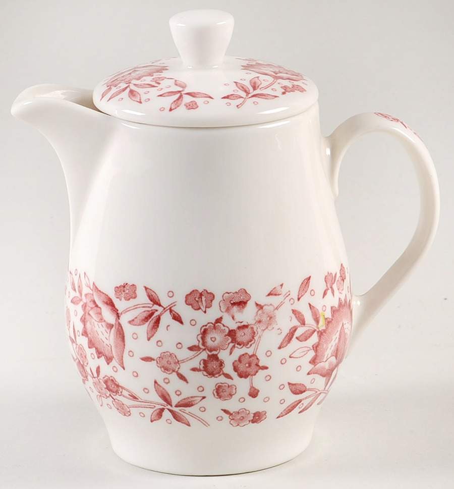 Mayflower Red Creamer & Lid by Syracuse-1