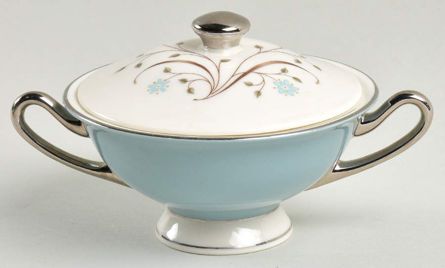 Meadow Breeze Sugar Bowl & Lid by Syracuse-1