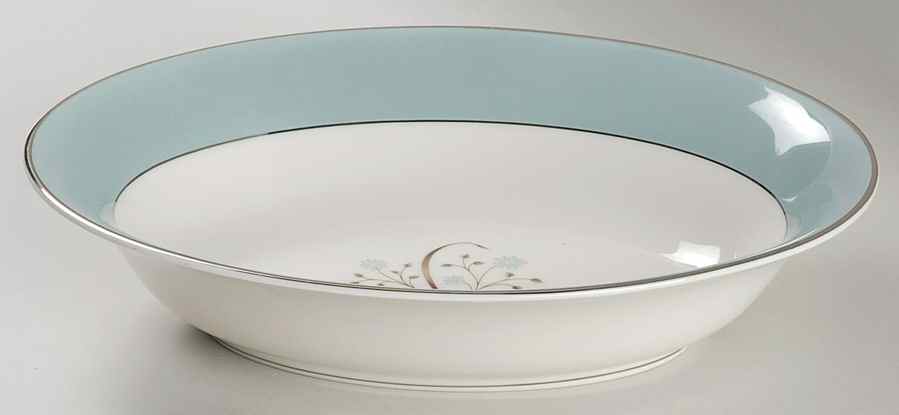 Meadow Breeze 10" Oval Vegetable Bowl by Syracuse-1