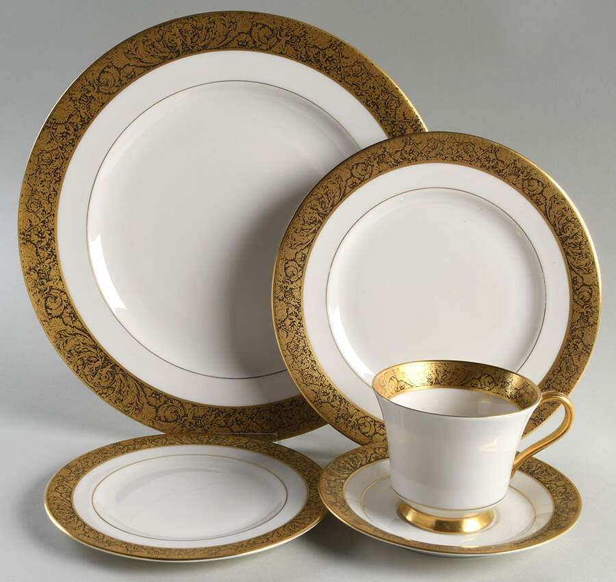 Medici 5 Piece Place Setting by Syracuse-1