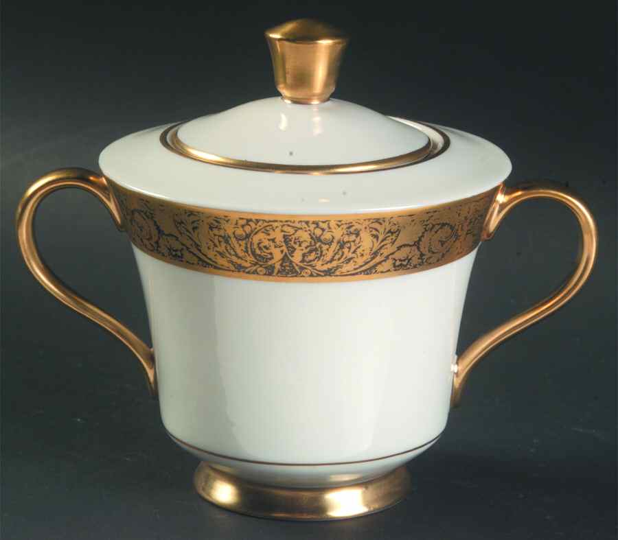 Medici Sugar Bowl & Lid by Syracuse-1