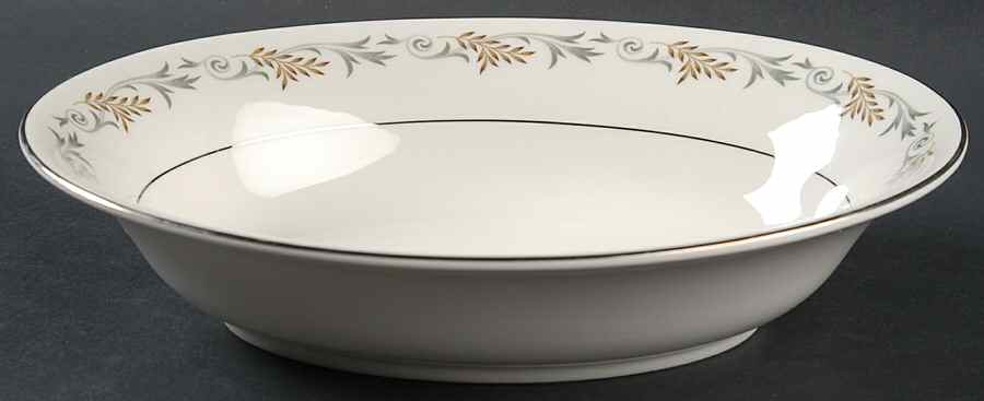 Melodie 10" Oval Vegetable Bowl by Syracuse-1