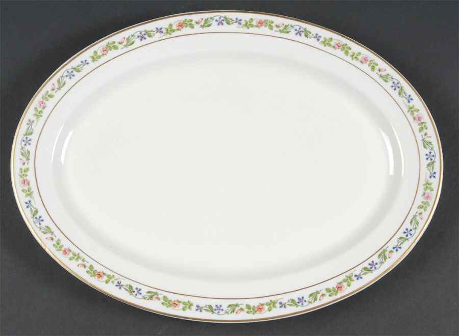 Melrose 12" Oval Serving Platter by Syracuse-1