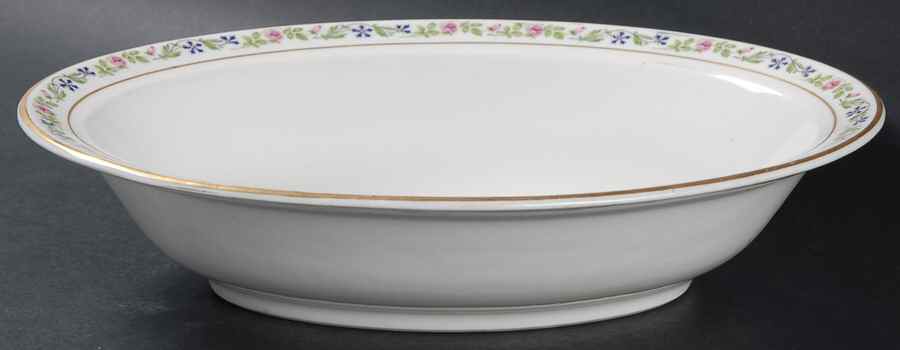 Melrose 10" Oval Vegetable Bowl by Syracuse-1