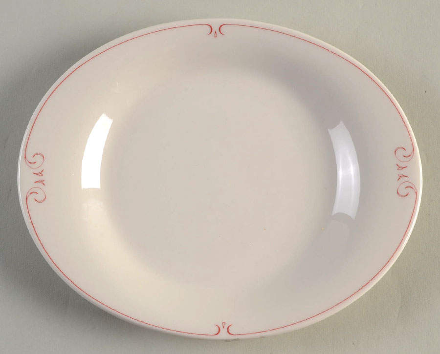 Melrose Oval Bread & Butter Plate by Syracuse-1