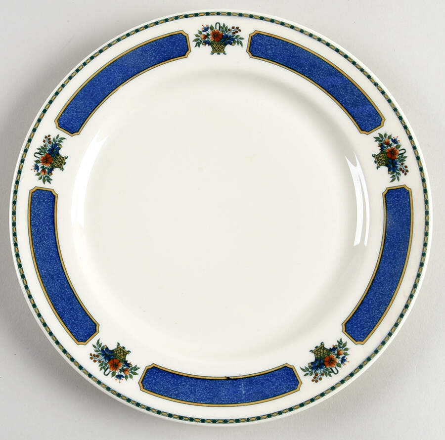 Meridale (Ivory Background) Luncheon Plate by Syracuse-1