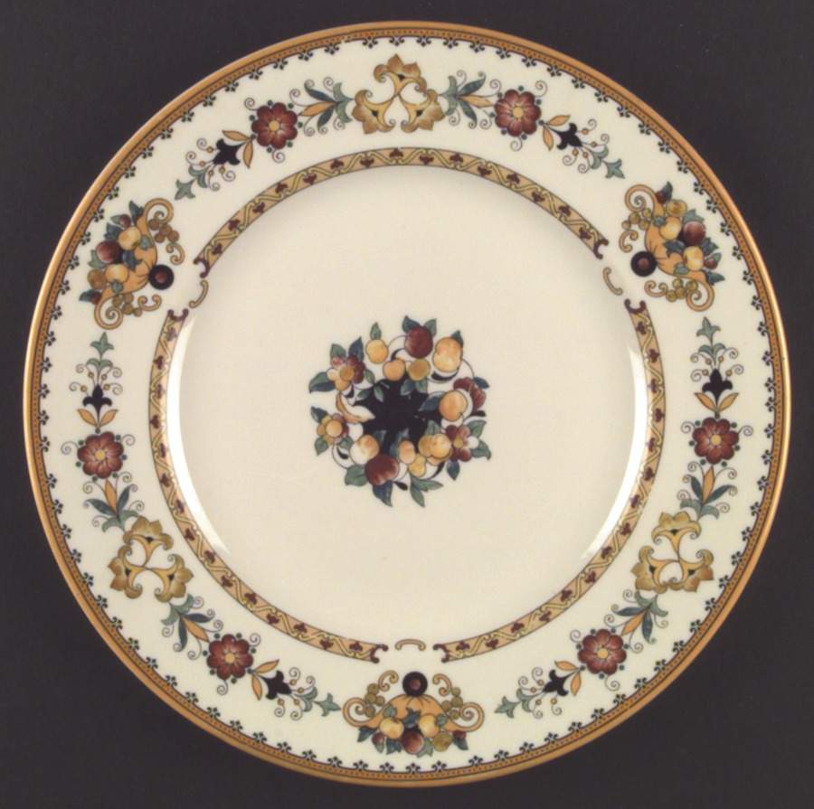 Midlothian (Orange Trim) Dinner Plate by Syracuse-1