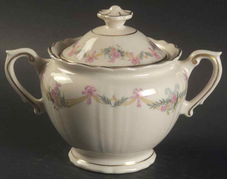Milicent Sugar Bowl & Lid by Syracuse-1