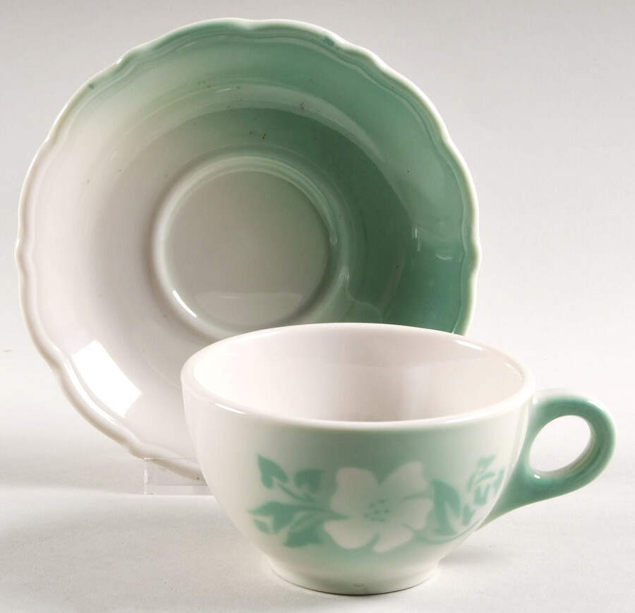 Millbrook Flat Cup & Saucer Set by Syracuse-1