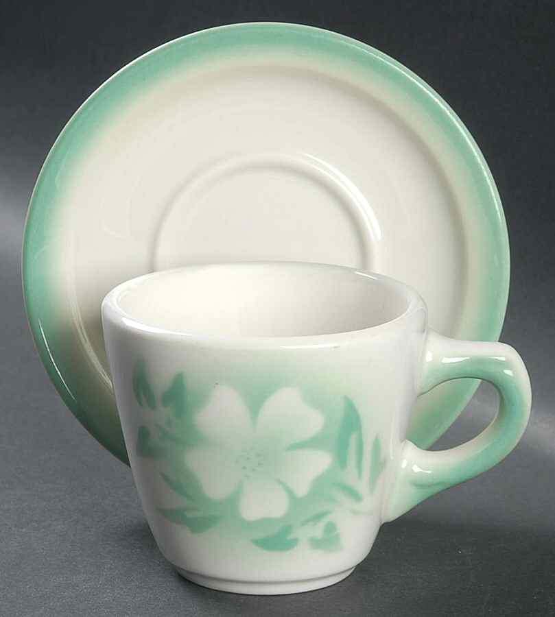 Millbrook Flat Cup & Saucer Set by Syracuse-1