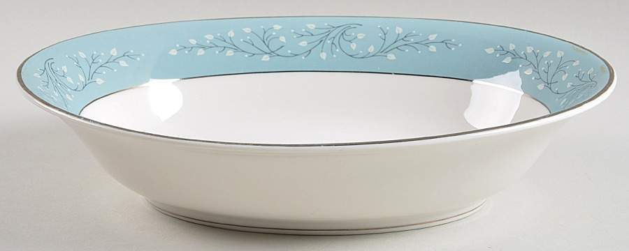 Minuet 10" Oval Vegetable Bowl by Syracuse-1