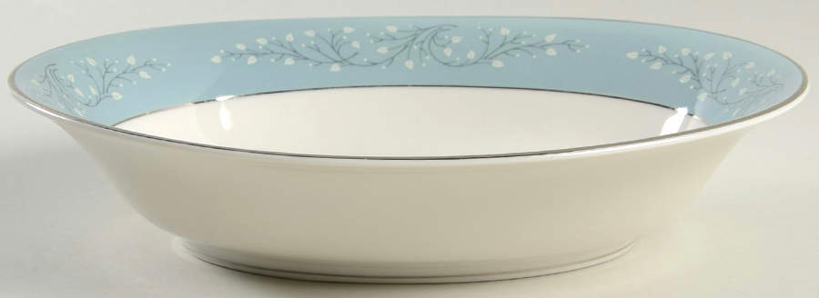 Minuet 10" Oval Vegetable Bowl by Syracuse-1