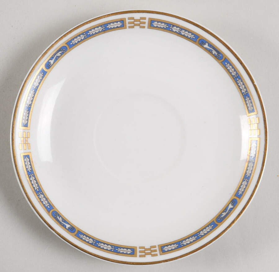 Mistic Blue Saucer for Oversized Cup by Syracuse-1