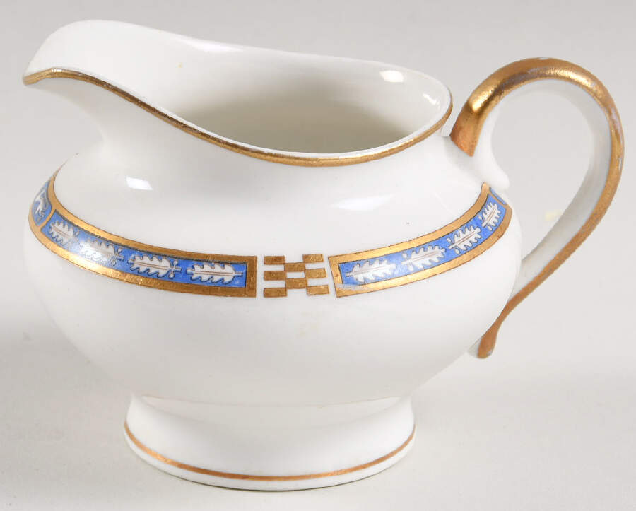 Mistic Blue Mini Creamer by Syracuse-1
