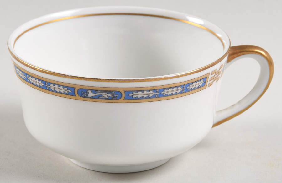 Mistic Blue Flat Cup by Syracuse-1