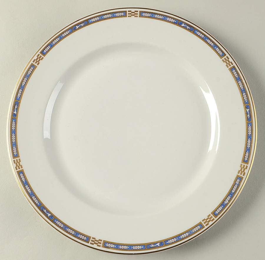 Mistic Blue Large Dinner Plate by Syracuse-1