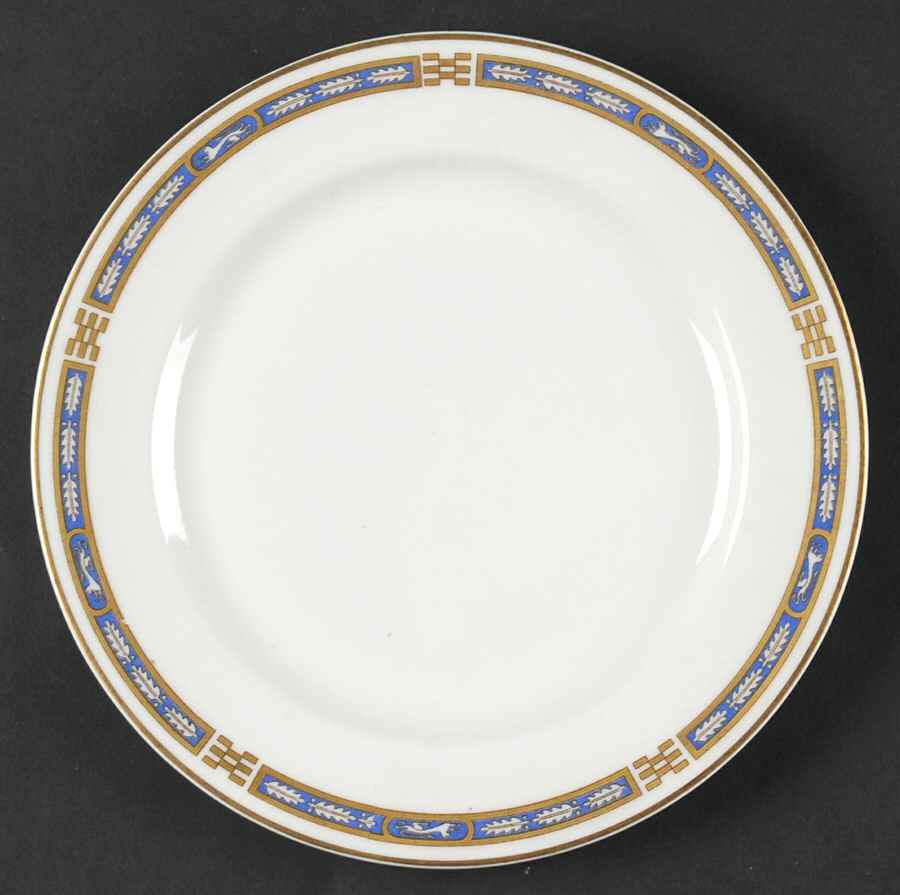 Mistic Blue Dessert/Pie Plate by Syracuse-1