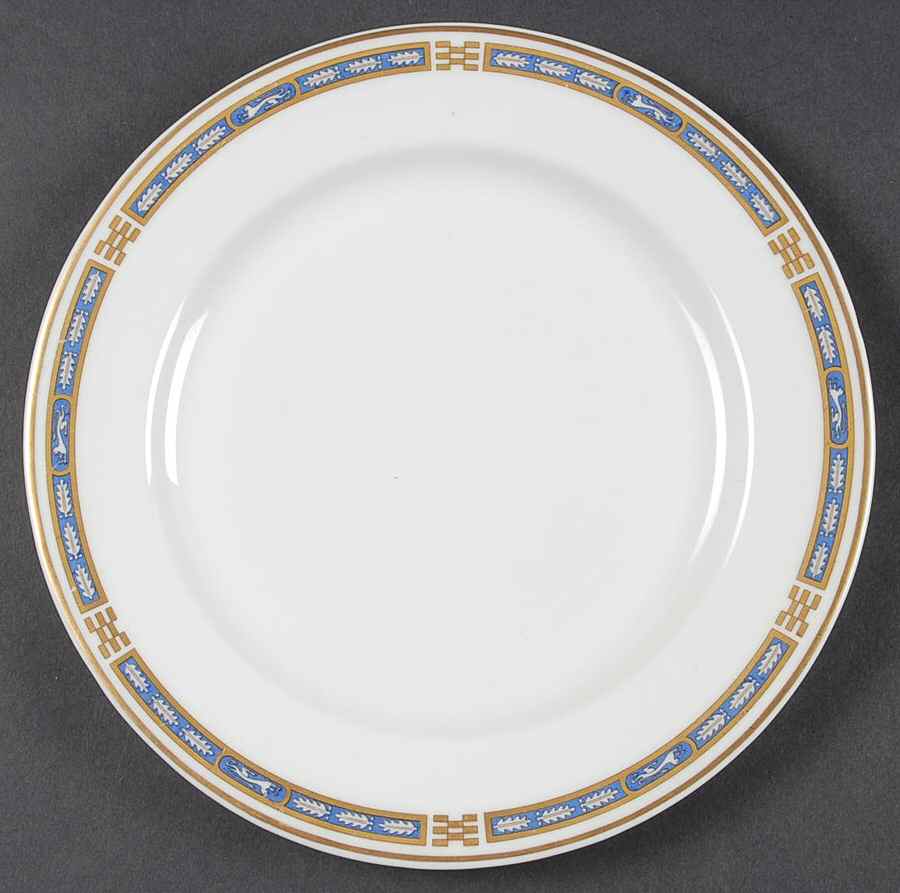 Mistic Blue Salad Plate by Syracuse-1