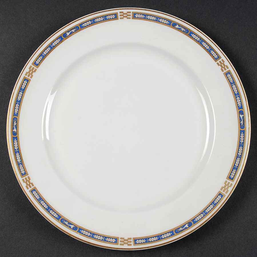 Mistic Blue Luncheon Plate by Syracuse-1