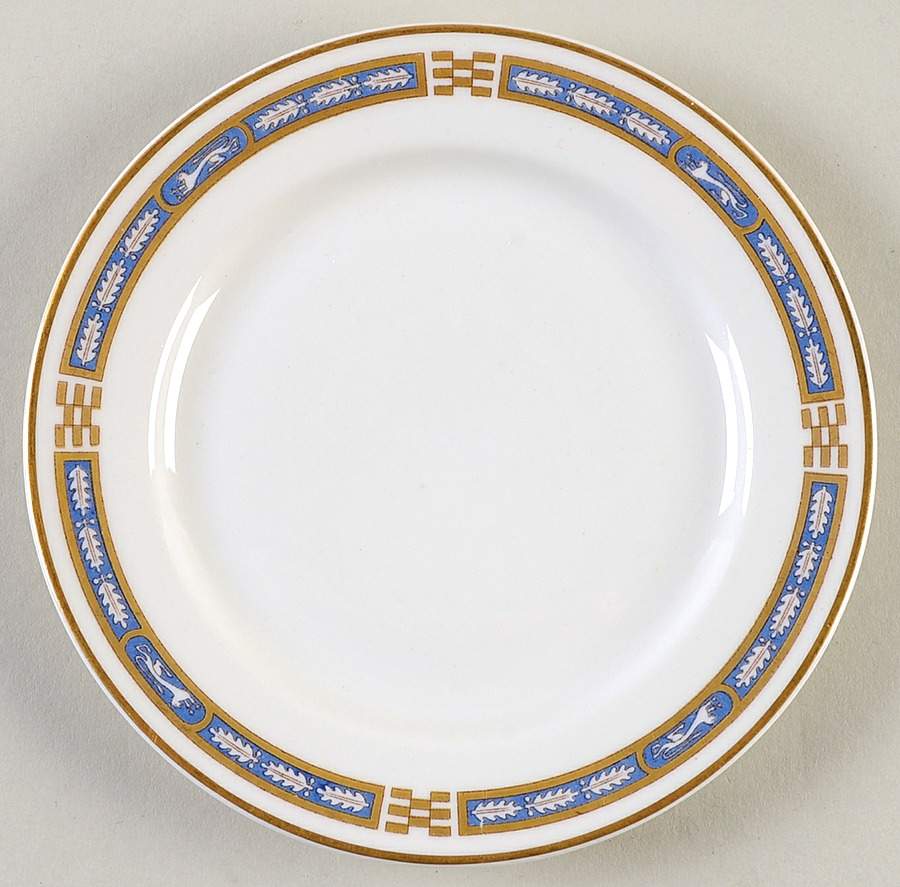 Mistic Blue Bread & Butter Plate by Syracuse-1