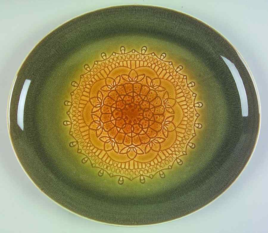 Montego 12" Oval Serving Platter by Syracuse-1