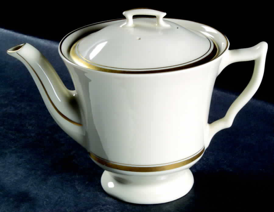 Monticello Teapot & Lid by Syracuse-1