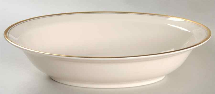 Monticello 9" Oval Vegetable Bowl by Syracuse-1