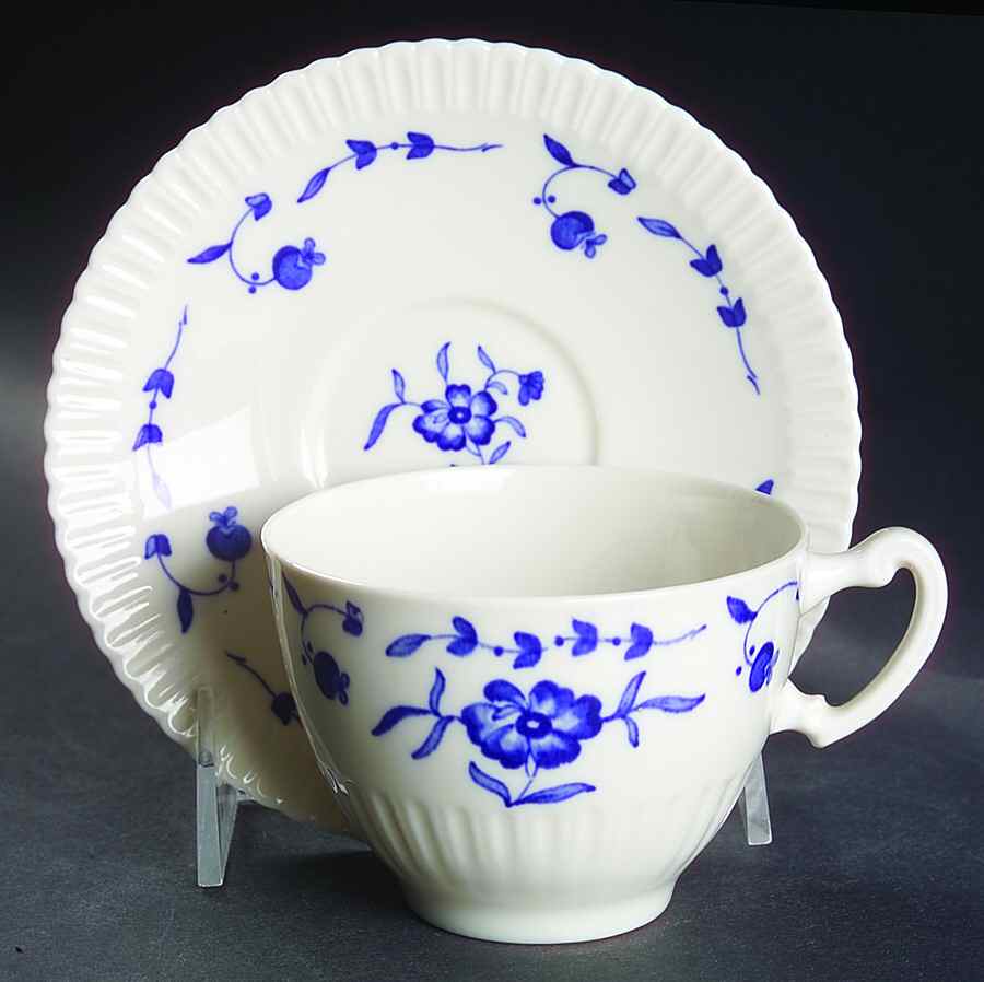 Nantucket Flat Cup & Saucer Set by Syracuse-1