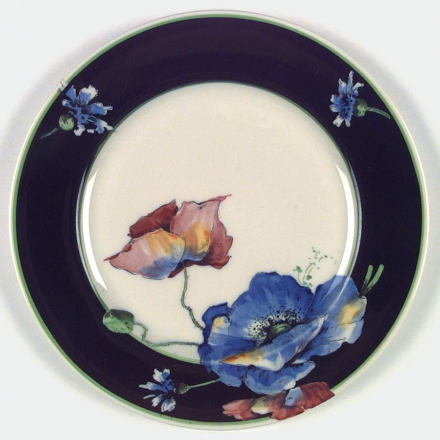 Nature Study Poppies Dinner Plate by Syracuse-1