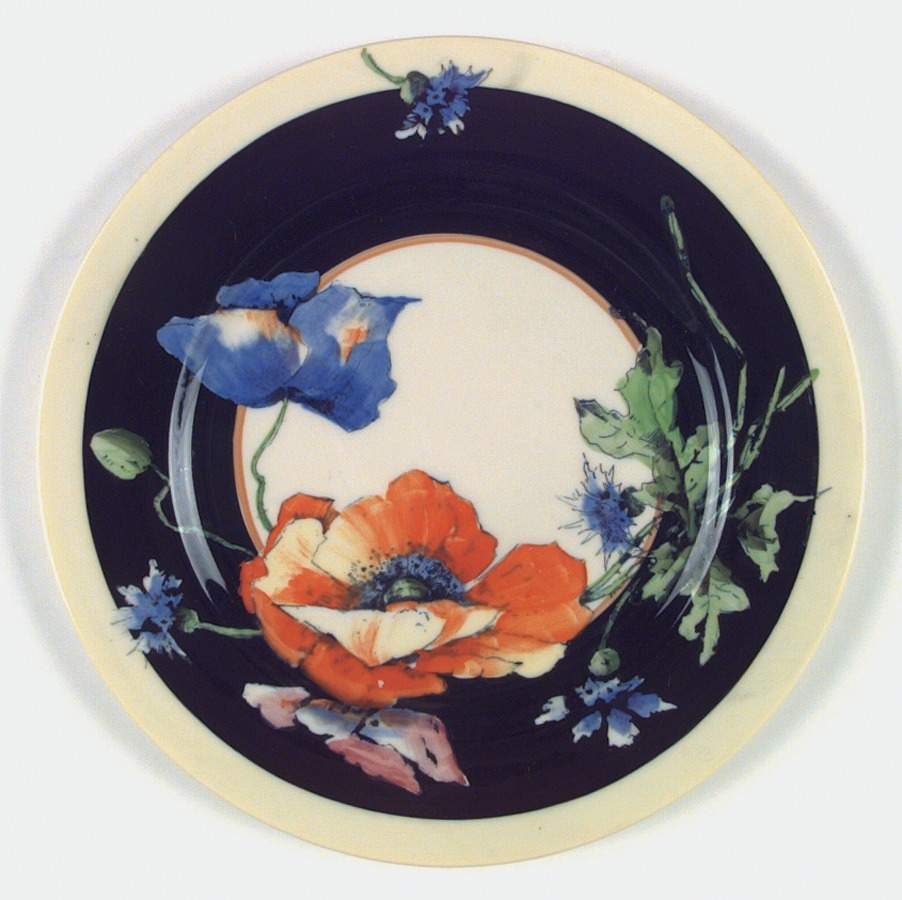 Nature Study Poppies Dinner Plate by Syracuse-1