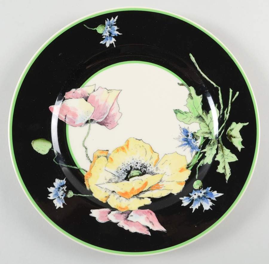 Nature Study Poppies Dinner Plate by Syracuse-1
