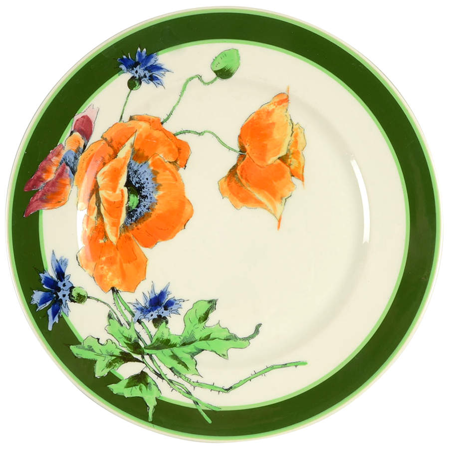 Nature Study Poppies Dinner Plate by Syracuse-1
