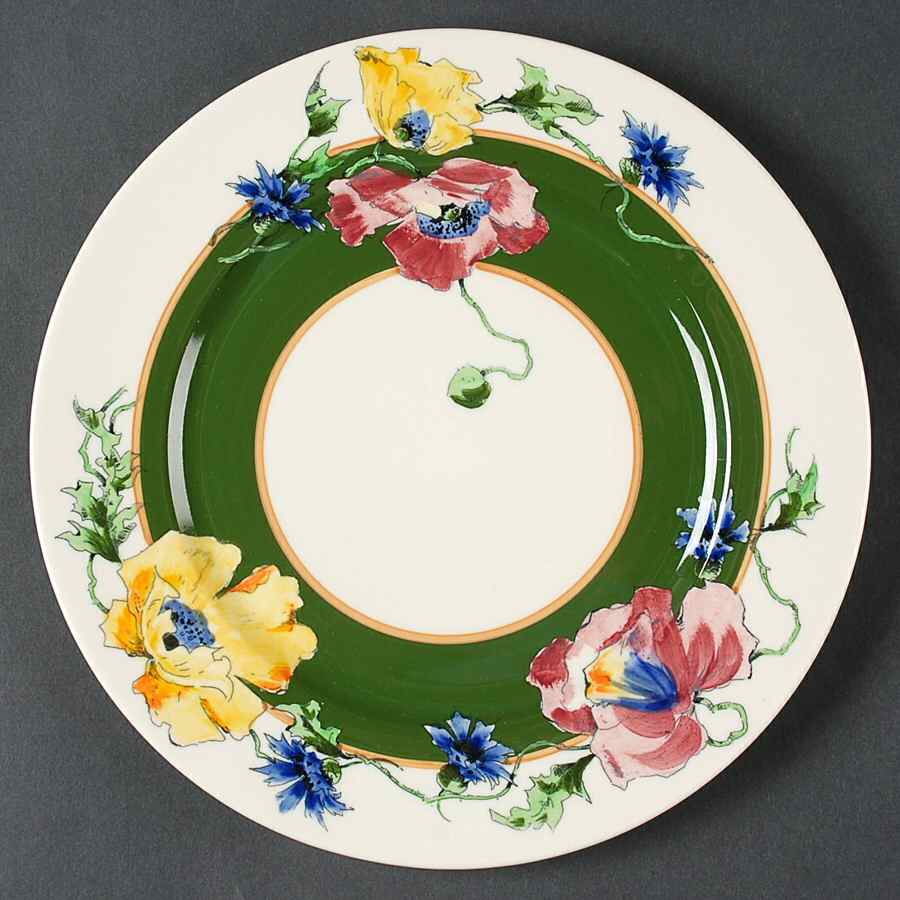 Nature Study Poppies Dinner Plate by Syracuse-1