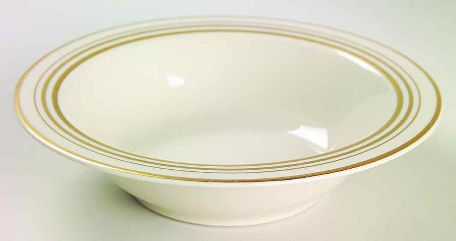 Nimbus Gold Rim Cereal Bowl by Syracuse-1
