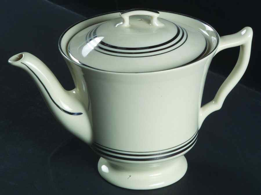 Nimbus Platinum Teapot & Lid by Syracuse-1