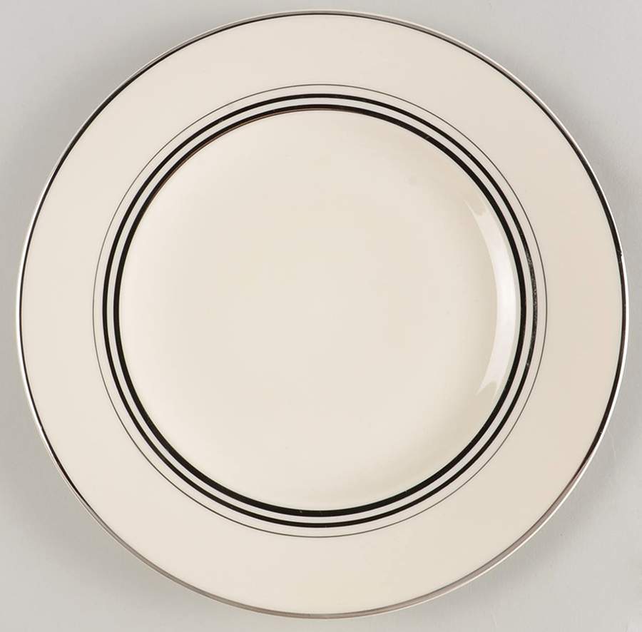 Nimbus Platinum Luncheon Plate by Syracuse-1